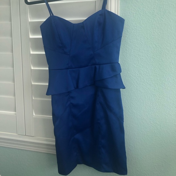 Blue special occasion dress - Picture 1 of 2